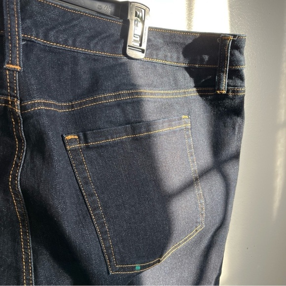 Style & Co. Women High-Rise Straight Leg Jeans Size 22W; 42” L Gold stitching. - Picture 9 of 9